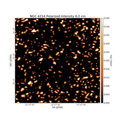 Polarized Intensity at 6.2 cm (4.86 GHz), VLA, Resolution 14".18×11.46", Kepley et al. 2011