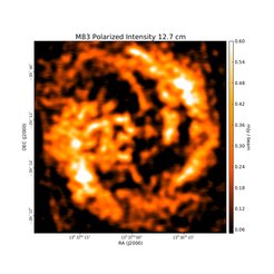 Polarized Intensity at 12.7 cm (2.37 GHz), ATCA, Resolution 22", Frick et al. 2016