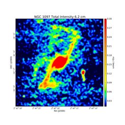 Total Intensity at 6.2 cm (4.86 GHz), VLA, Resolution 6", Beck et al. 2005