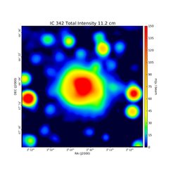 Total Intensity at 11.2 cm (2.68 GHz), Effelsberg, Resolution 5', Rainer Beck 2015