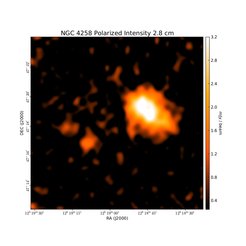 Polarized Intensity at 2.8 cm (10.45 GHz), VLA, Resolution 69", Krause & Löhr 2004