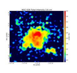 Total Intensity at 3.6 cm (8.35 GHz), Effelsberg, Resolution 81'', Mulcahy et al. 2017