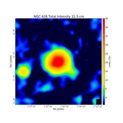 Total Intensity at 11.5 cm (2.61 GHz), Effelsberg, Resolution 4.6', Mulcahy et al. 2017