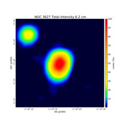 Total Intensity at 6.2 cm (4.85 GHz), Effelsberg, Resolution 144", Unpublished, Credit: Marian Soida (University of Cracow/Poland)