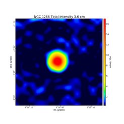 Total Intensity at 3.6 cm (8.35 GHz), Effelsberg, Resolution 82'', Unpublished, Credit: David Mulcahy (MPIfR &amp; Univ. of Manchester, UK)