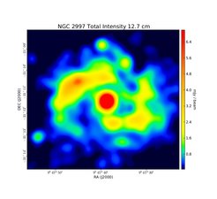 Total Intensity at 12.7 cm (2.37 GHz), ATCA, Resolution 25'', Han et al. 1999