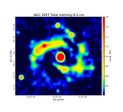 Total Intensity at 6.2 cm (4.86 GHz), VLA, Resolution 15'', Han et al. 1999