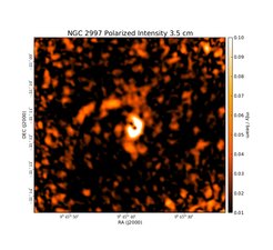 Polarized Intensity at 3.5 cm (8.46 GHz), VLA, Resolution 15'', Han et al. 1999