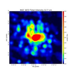 Total Intensity at 12.7 cm (2.37 GHz), ATCA, Resolution 30", Beck et al. 2002