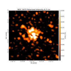 Polarized Intensity at 6.2 cm (4.80 GHz), ATCA, Resolution 30", Beck et al. 2002