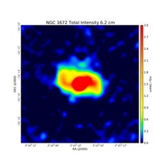 Total Intensity at 6.2 cm (4.80 GHz), ATCA, Resolution 30", Beck et al. 2002