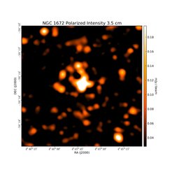 Polarized Intensity at 3.5 cm (8.64 GHz), ATCA, Resolution: 30", Beck et al. 2002