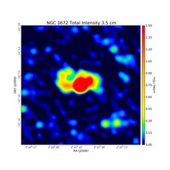 Total Intensity at 3.5 cm (8.64 GHz), ATCA, Resolution: 30", Beck et al. 2002