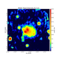 Total Intensity at 6.2 cm (4.85) GHz, Effelsberg, Resolution 2.5', Berkhuijsen et al. 2016