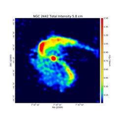 Total Intensity at 5.8 cm (5.17 GHz), ATCA, Resolution 10", Harnett et al. 2004