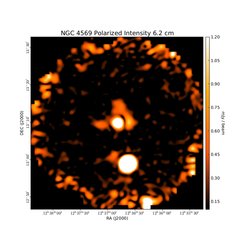 Polarized Intensity at 6.2 cm (4.85 GHz), Effelsberg, Resolution 150", Chyży et al. 2006