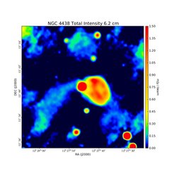Total Intensity at 6.2 cm (4.86 GHz), VLA, Resolution 18", Vollmer et al. 2007