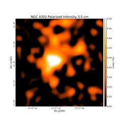 Polarized Intensity at 3.6 cm (8.35 GHz), Effelsberg, Resolution 90", Weżgowiec et al. 2012