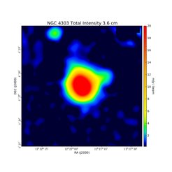 Total Intensity at 3.6 cm (8.35 GHz), Effelsberg, Resolution 90", Weżgowiec et al. 2012