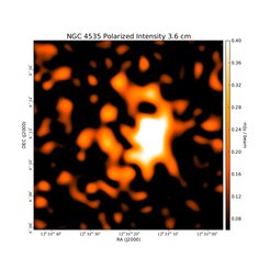 Polarized Intensity at 3.6 cm (8.35 GHz), Effelsberg, Resolution 90", Weżgowiec et al. 2012