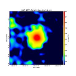 Total Intensity at 3.6 cm (8.35 GHz), Effelsberg, Resolution 90", Weżgowiec et al. 2012