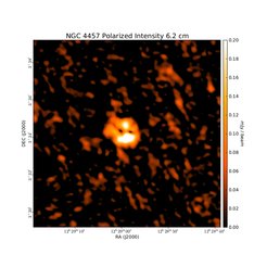 Polarized Intensity at 6.2 cm (4.86 GHz), VLA, Resolution 22", Vollmer et al. 2013