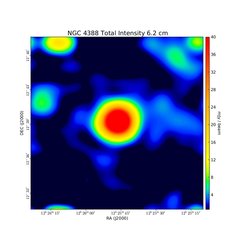 Total Intensity at 6.2 cm (4.85 GHz), Effelsberg, Resolution 150", Weżgowiec et al. 2012