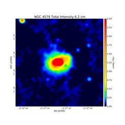 Total Intensity at 6.2 cm (4.86 GHz), VLA, Resolution 22", Vollmer et al. 2013