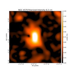 Polarized Intensity at 6.2 cm (4.85 GHz), Effelsberg, Resolution 144", Unpublished, Credit: Marek Weżgowiec (University of Bochum / University of Cracow)