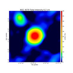 Total Intensity at 6.2 cm (4.85 GHz), Effelsberg, Resolution 144", Unpublished, Credit: Marek Weżgowiec (University of Bochum / University of Cracow)