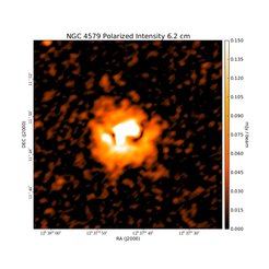 Polarized Intensity at 6.2 cm (4.86 GHz), VLA, Resolution 22", Vollmer et al. 2013