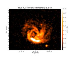 Polarized Intensity at 6.2 cm (4.86 GHz), VLA, Resolution 15'', Chyży et al. 2007