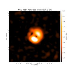 Polarized Intensity at 6.2 cm (4.86 GHz), Effelsberg, Resolution 153'', Chyży et al. 2007