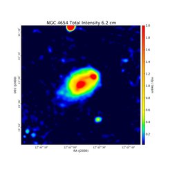 Total Intensity at 6.2 cm (4.86 GHz), VLA, Resolution 18", Vollmer et al. 2007