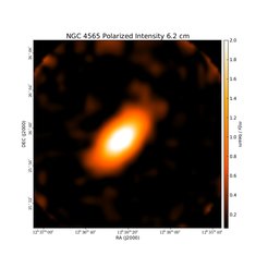 Polarized Intensity at 6.2 cm (4.85 GHz), Effelsberg, Resolution 147", Dumke 1997 (PhD Thesis, Univ. of Bonn)