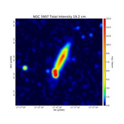 Total Intensity at 19.2 cm (1.56 GHz), VLA, Resolution 41", Dumke et al. 2000